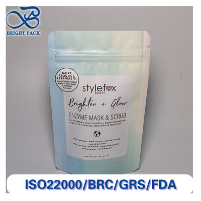 Ekologicznie przyjazne torebki do pielęgnacji skóry, opakowania z materiałami poddawanymi recyklingowi i logo do dostosowywania marki.