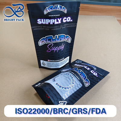 Certyfikowane dziecięce torby z zamkiem do opakowań farmaceutycznych, z tłuszczoodpornością i drukiem na zamówienie.