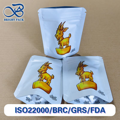 Zamykana strunowo torebka stojąca do pakowania małych zabawek. Cechy: antystatyczna i lekka.