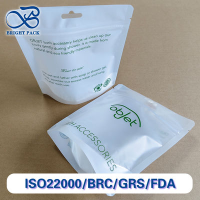 Premium przezroczyste torby do kąpieli, opakowanie z wodoodpornością i zamknięciem zamka.