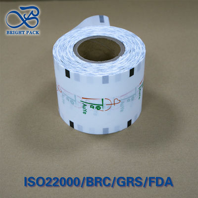 Odporna na przeciekanie kompozytowa folia w rolce do bubble tea, odporna na mróz i ciepło -40°C do 80°C, certyfikat FDA