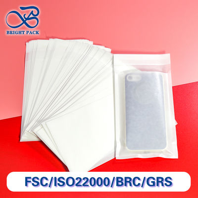 Niestandardowe papierowe torebki z kalki z nadrukiem i samoprzylepnym zamknięciem