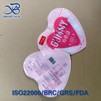 Kształt niestandardowy worki gumkowe folia holograficzna 1 ′′ 10 Drukowanie kolorowe