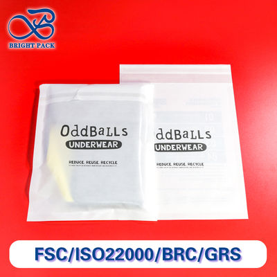 Ekologiczne białe, drukowane worki szklane dla ostatecznej ochrony i zrównoważonego stylu