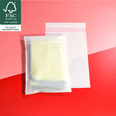 Papierowe worki szklane biodegradowalne worki odzieżowe do pakowania koszul i ubrań