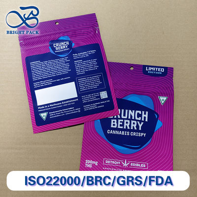 Woreczki z atestem CR Premium, odporne na dzieci, zamykane na zamek błyskawiczny, z możliwością personalizacji nadruku, trwałe i z możliwością ponownego zamknięcia