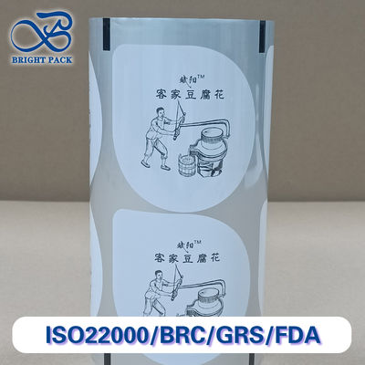 Film uszczelniający z tofu, buddingu fasoli, kurczaka, wysokiej bariery