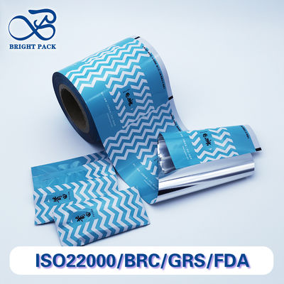 Wykonane na zamówienie filmy z folii aluminiowej do opakowań spożywczych i przemysłowych 10-kolorowe eco-tynki i odporne na wilgoć