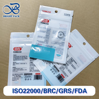 Zastosowalne, ponownie zamknięte, zestawy opakowaniowe, złożone z tworzyw sztucznych o wysokiej barierze, zgodne z przepisami FDA.