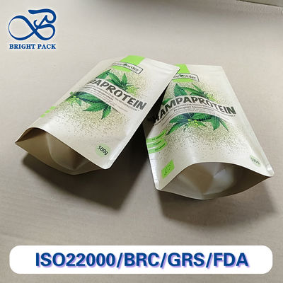 Torby kompozytowe z papieru Kraft spożywczego 5,5x8 cali, ekologiczne