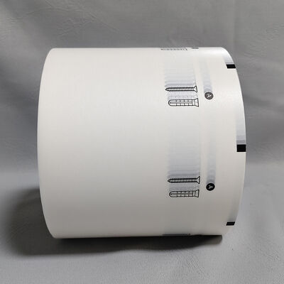 Niestandardowy rozmiar rolki papieru syntetycznego - gładka powierzchnia do wysokiej jakości druku fleksograficznego