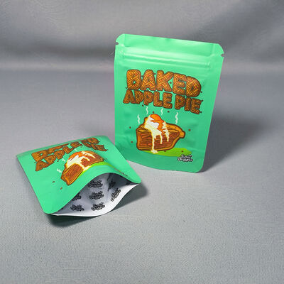 Niestandardowa, wydrukowana torba z żywnością z zamkiem