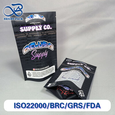 ISO Certified Child Lock Zipper Bags. Barrier Mylar Bags dla farmaceutyków