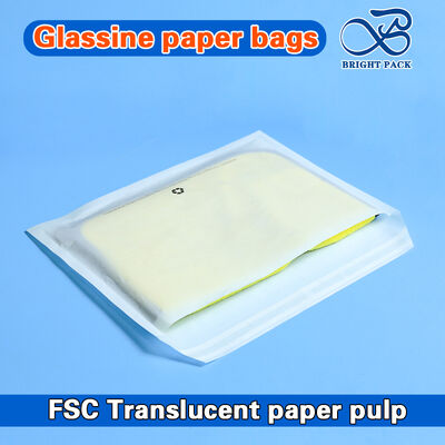 FSC Recykling Glassine Garment Bags dla odzieży i obuwia