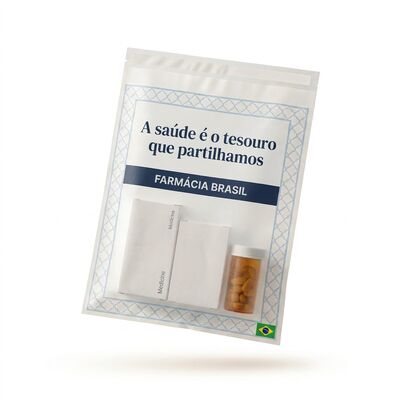 Przejrzystość opakowania farmaceutycznego luksusowego papieru barierowego, szklanego papieru medycznego, torby medycznej, opakowania farmaceutyczne podlegające recyklingowi, OEM dla certyfikowanych
